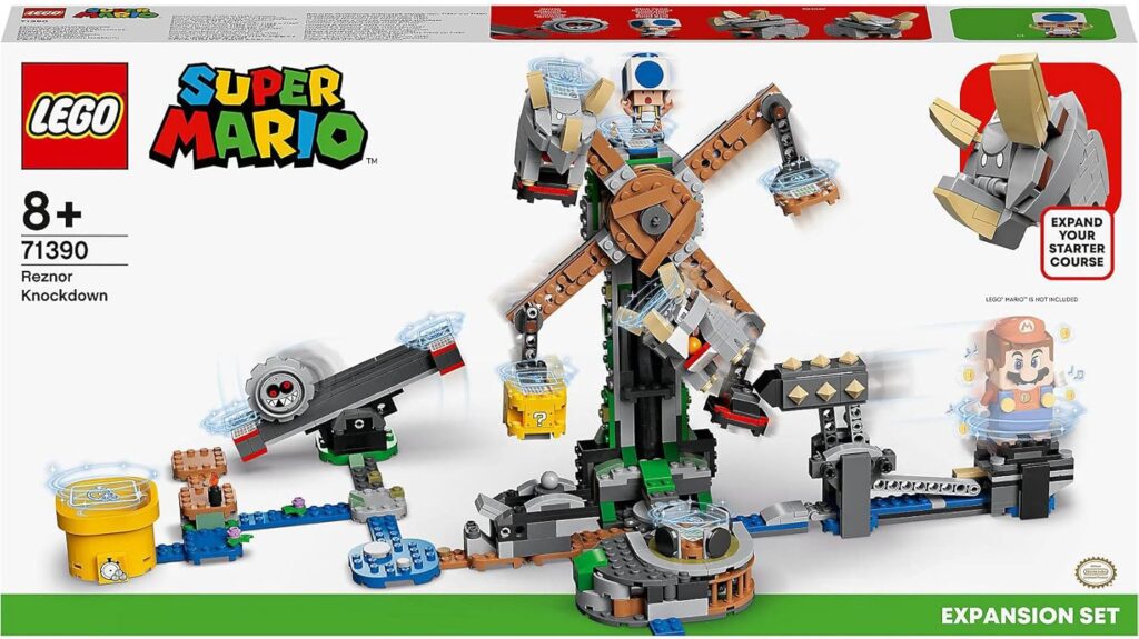 LEGO 71390 Super Mario Reznor Knockdown Expansion Set: La Expansión Perfecta para los Fans de Super Mario y LEGO